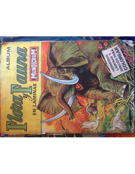 Album Flora y fauna en láminas (Usado)