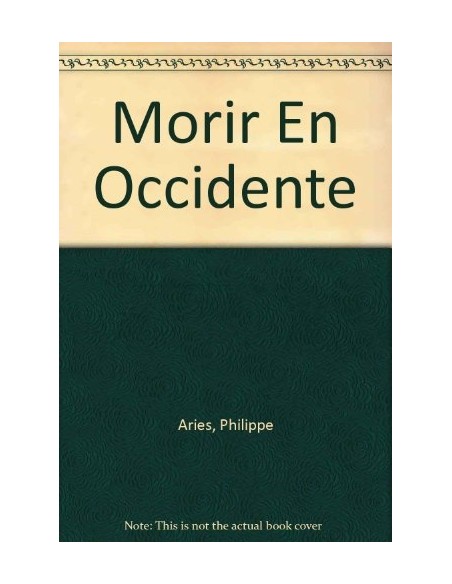 Morir en occidente (Nuevo)