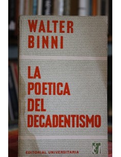 La poética del decadentismo (Usado)