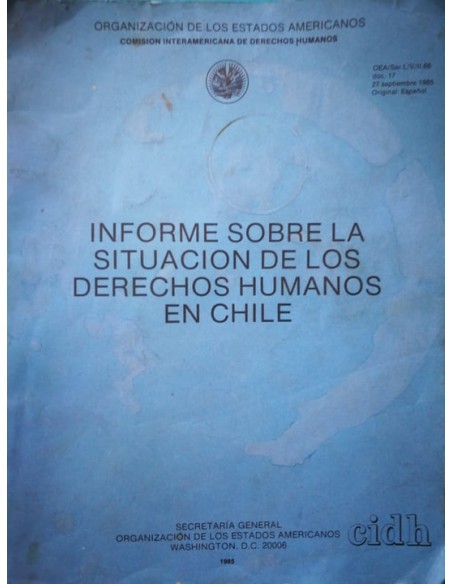 Informe sobre la situación de los derechos humanos en Chile (Usado)