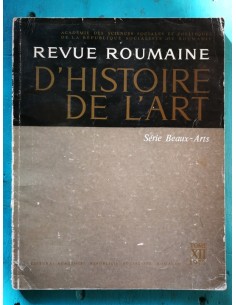 Revue roumaine dhistoria de lart. Tome XII, 1975 (Usado)