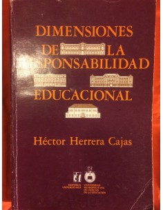 Dimensiones de la responsabilidad educacional (Usado)