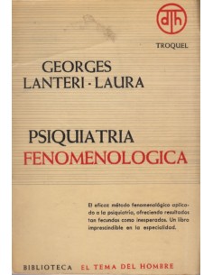 Psiquiatría fenomenológica (Usado)