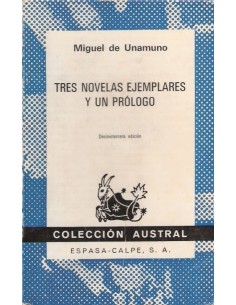 Tres novelas ejemplares y un prólogo (Usado)