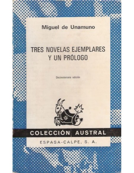 Tres novelas ejemplares y un prólogo (Usado) Tres novelas ejemplares y un prólogo (Usado)