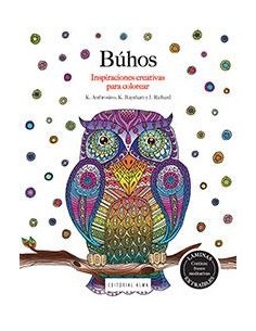 Búhos Inspiraciones creativas para colorear (Nuevo)