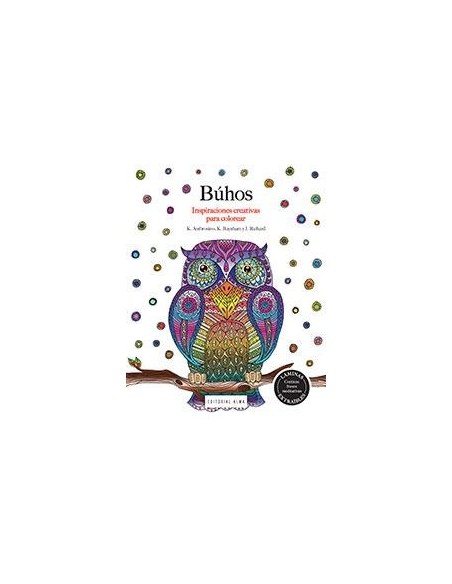 Búhos Inspiraciones creativas para colorear (Nuevo) Búhos Inspiraciones creativas para colorear (Nuevo)