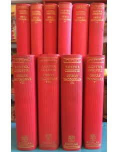 Obras escogidas. Agatha Christie 10 Tomos (Usado)