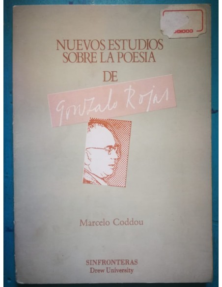 Nuevos estudios sobre la poesía se Gonzalo Rojas (Usado) Nuevos estudios sobre la poesía se Gonzalo Rojas (Usado)