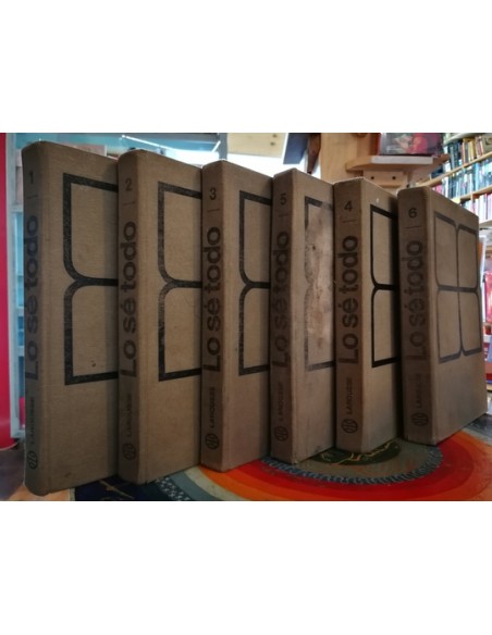 Lo sé todo 1 (6 tomos) (Usado) Lo sé todo 1 (6 tomos) (Usado)