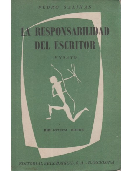 La responsabilidad del escritor (Usado)