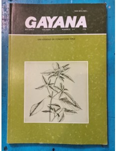 Revista Botánica. Gayana (Usado)