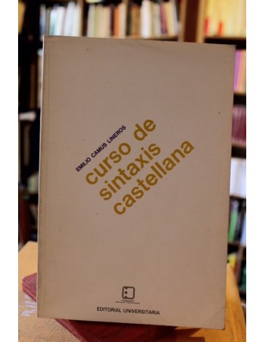 Curso de sintaxis castellana (Usado)