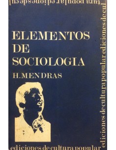 Elementos de sociología (Usado)