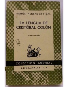 La lengua de Cristóbal Colón (Usado)