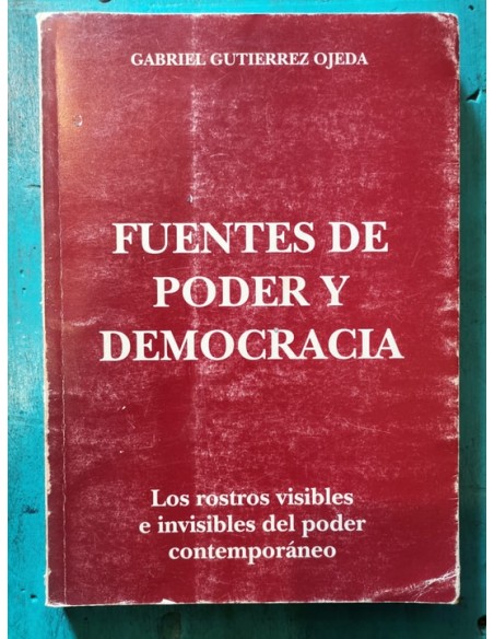 Fuentes de poder y democracia (Usado)
