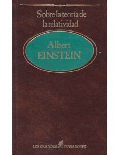 Sobre la teoría de la relatividad (Usado)