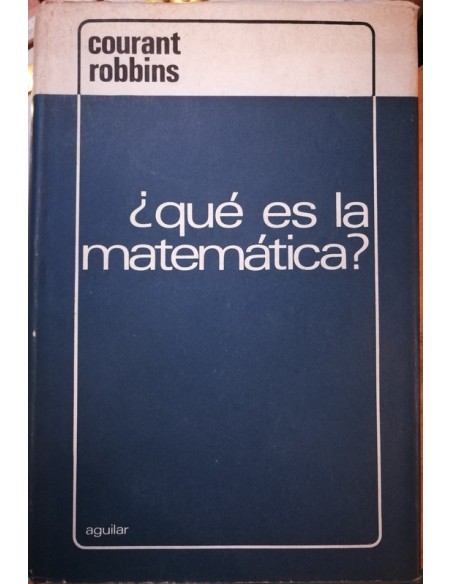 ¿Qué es la matemática? (Usado)