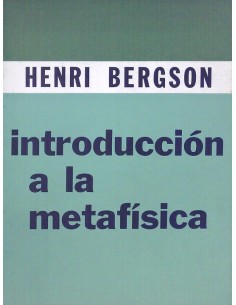 Introducción a la metafísica (Usado)