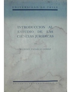 Introducción al estudio de las ciencias jurídicas (Usado)