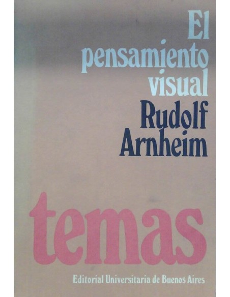 El pensamiento visual (Usado) El pensamiento visual (Usado)