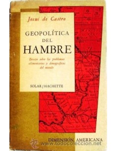 Geopolítica del hambre (Usado)