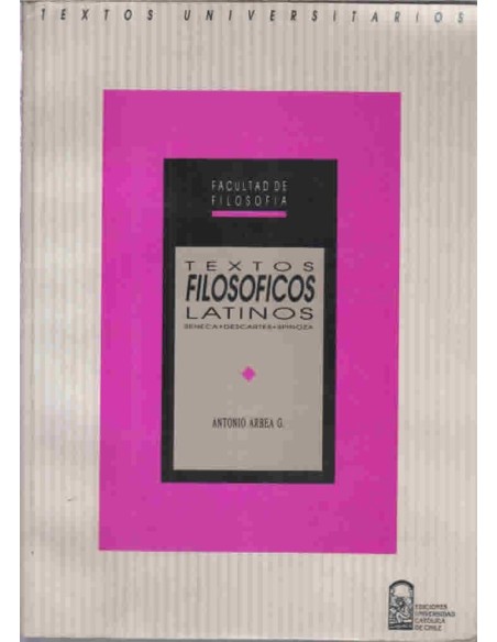 Textos filosóficos latinos (Usado)