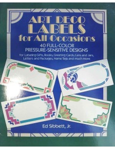 Art deco labels for all occasions (Usado)