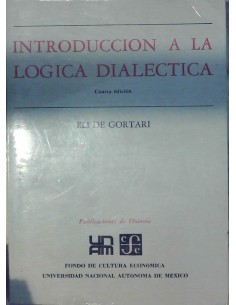 Introducción a la lógica dialéctica (Usado)