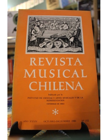 Revista musical chilena Octubre-Diciembre 1980 (Usado)
