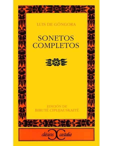 Sonetos completos (Góngora) (Usado) Sonetos completos (Góngora) (Usado)