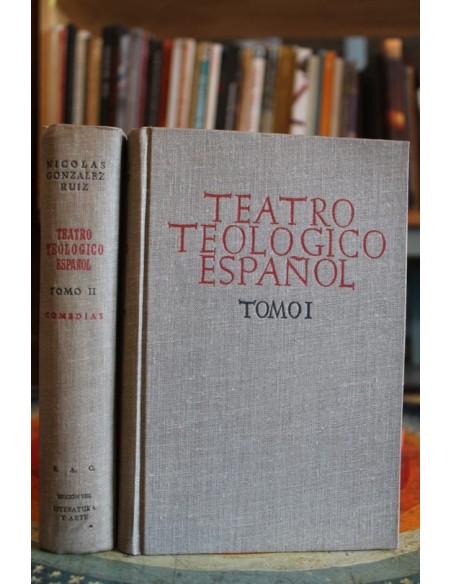 Teatro Teológico Español (II Tomos) (Usado) Teatro Teológico Español (II Tomos) (Usado)