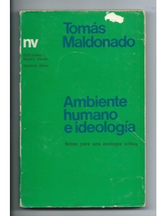 Ambiente humano e ideología (Usado)