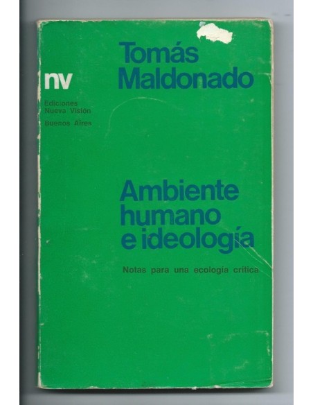 Ambiente humano e ideología (Usado) Ambiente humano e ideología (Usado)