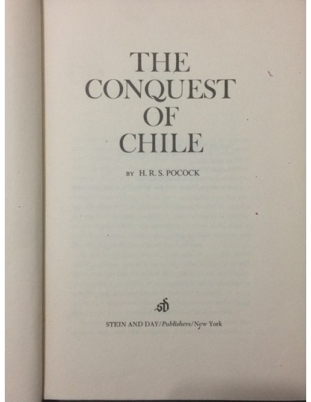 The conquest of Chile (Usado)