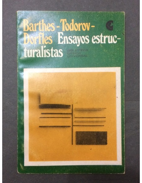Ensayos estructuralistas (Usado) Ensayos estructuralistas (Usado)
