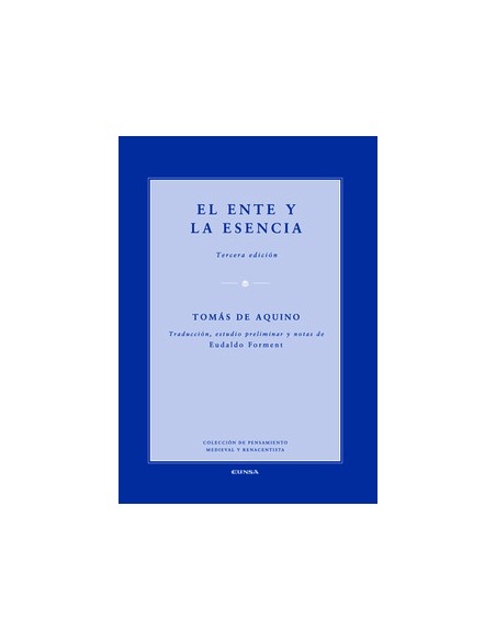 El ente y la esencia (Nuevo) El ente y la esencia (Nuevo)