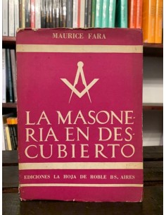 Masonería en descubierto (Usado)
