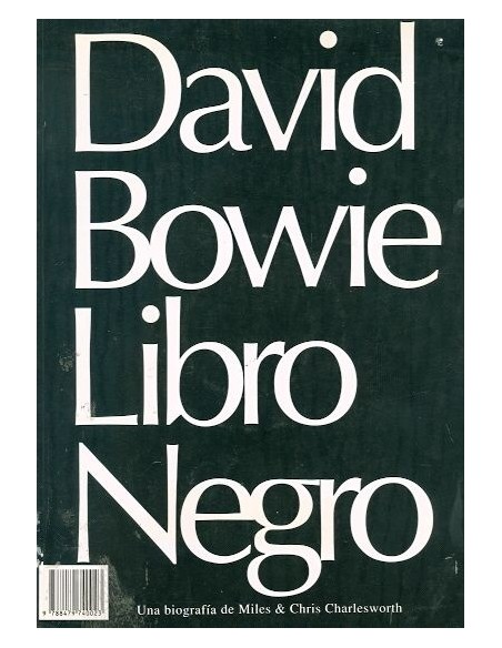 David Bowie Libro negro (Usado)