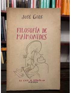 Filosofía de Maimónides (Usado)