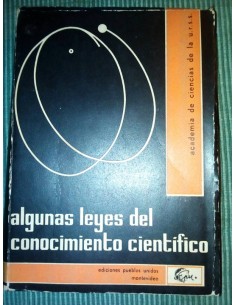 Algunas leyes del conocimiento científico (Usado)