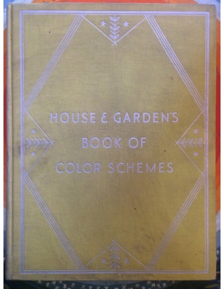 House and gardens book ok color schemes (Usado)