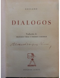 Diálogos (Luciano) (Usado)