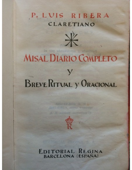 Misal diario completo (Usado)