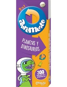 Abremente Planetas y dinosaurios (Nuevo)