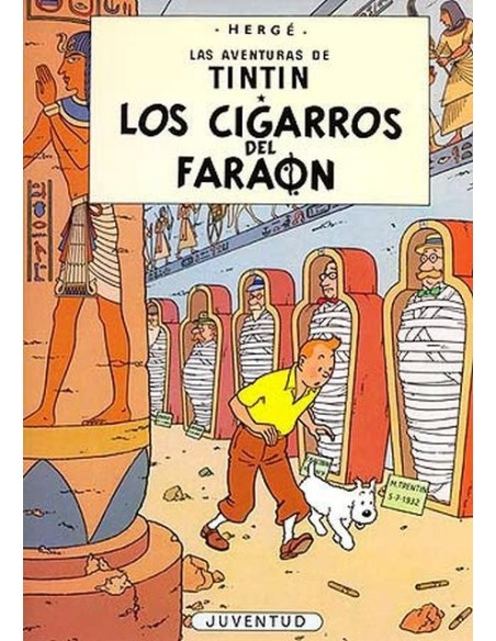 Las aventuras de Tintín 4. Los cigarros del faraón (Nuevo)