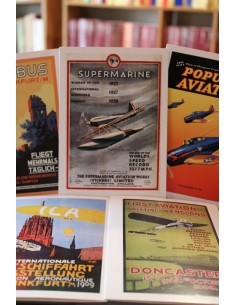 Postales Aviation art (Usado)