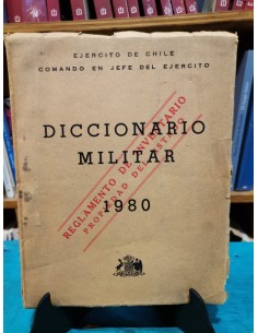 Diccionario militar. 1980 (Usado)