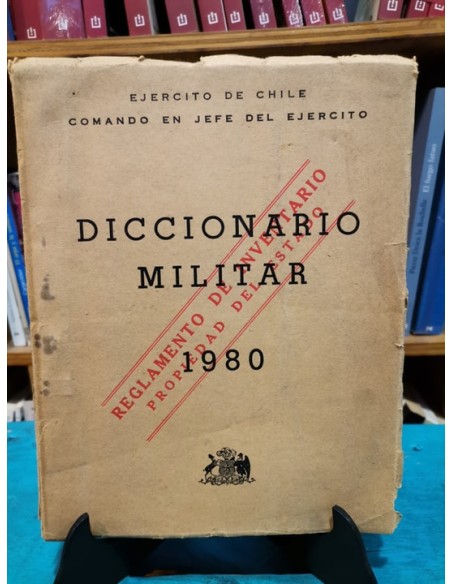 Diccionario militar. 1980 (Usado) Diccionario militar. 1980 (Usado)