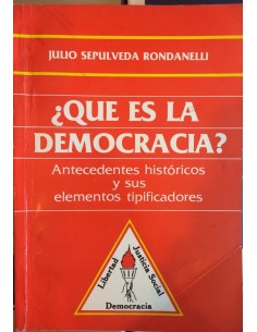 ¿Qué es la democracia? (Usado)